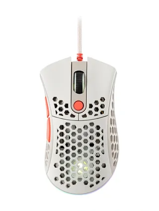 2E GAMING HyperSpeed Pro RGB Retro oq o'yin sichqonchasi