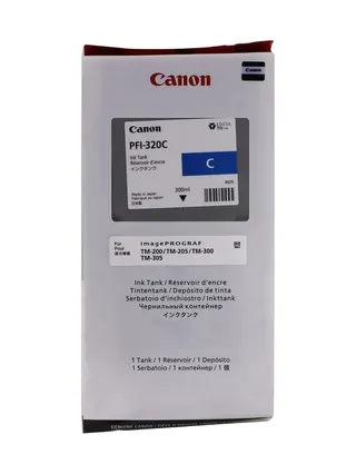 PFI-320 C (голубой) для Canon TM-200/300/255/350/355 (300 мл)