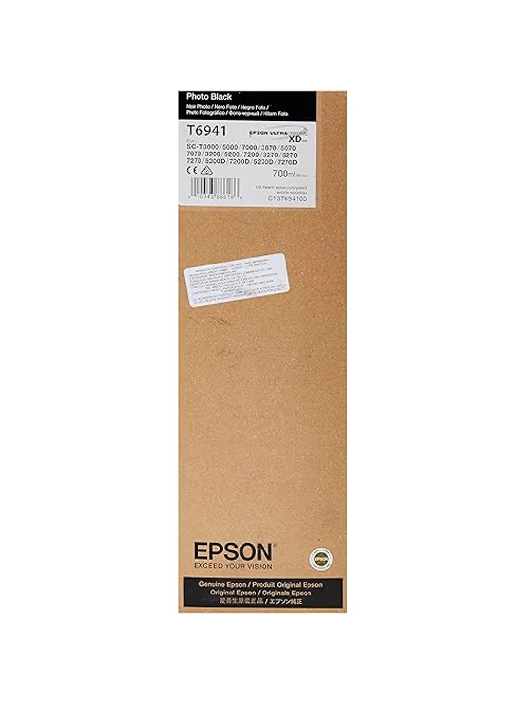 Epson Singlepack UltraChrome XD Photo Black T693100 (350ml) для T3200/5200/7200 2