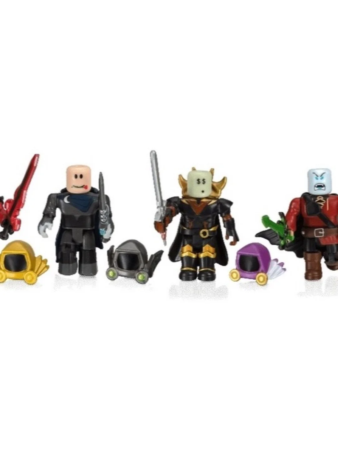 Игровая коллекционная фигурка Jazwares Roblox Four Figure Pack Dominus Dudes W7