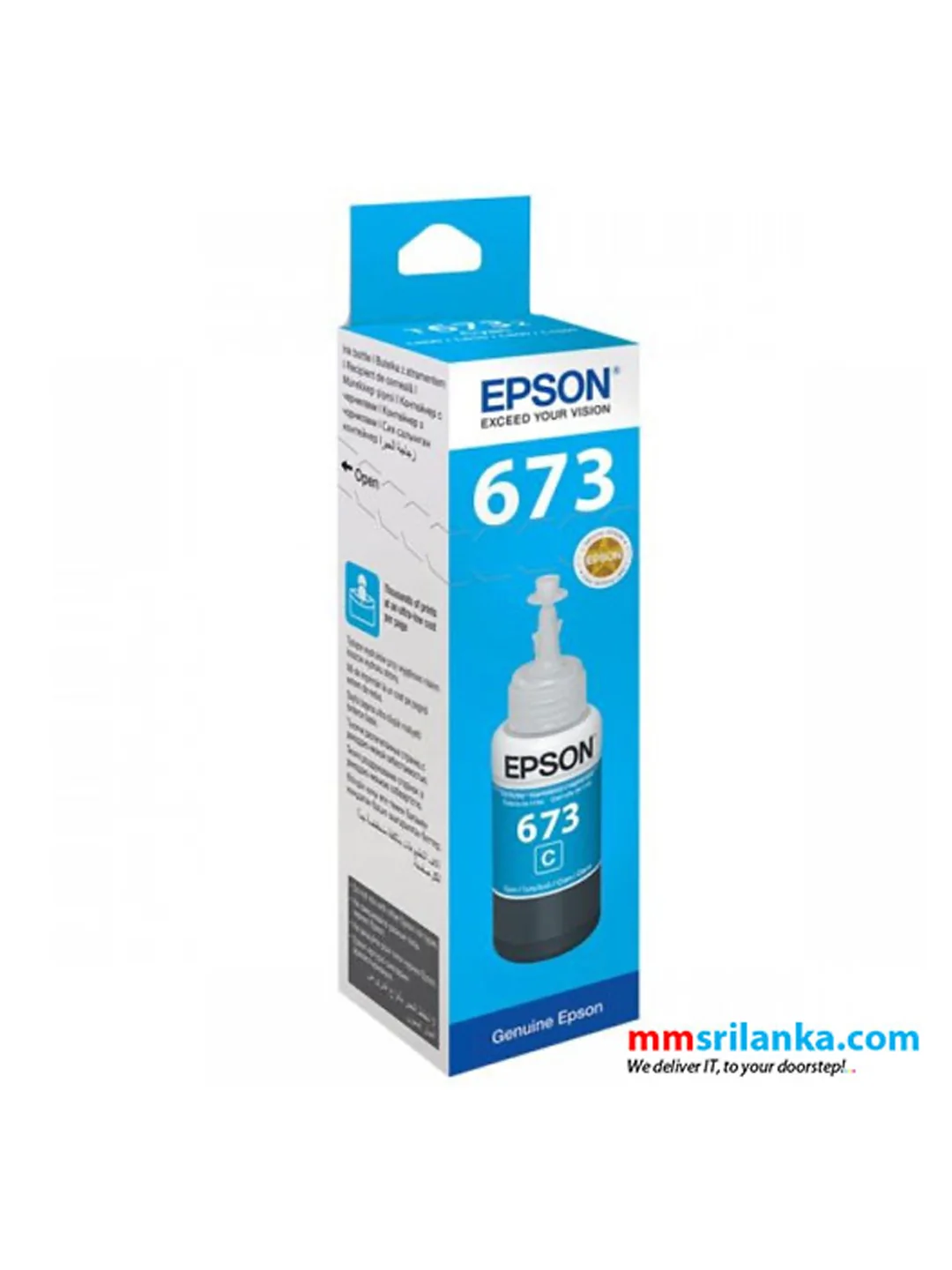 Epson T6732 CA Ink Bottle (70 мл, 1500-1800 фото 10x15) для L8xx / L1800 2