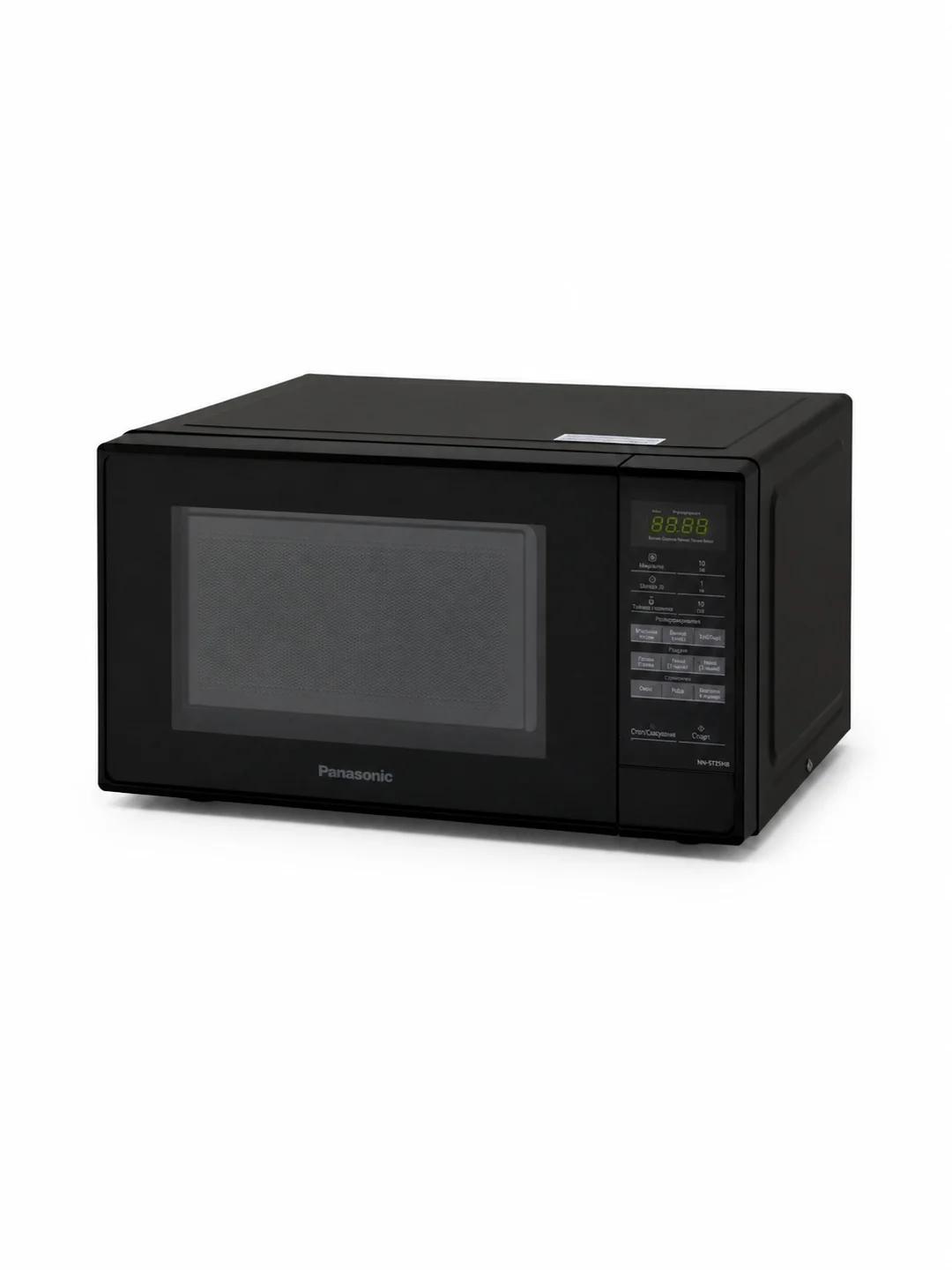 Микроволновая печь Panasonic, 20л, 800Вт, ЖК-дисплей, откр.кнопкой, черный 2