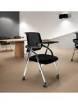 Конференц стул STUDENT на роликах черный 7