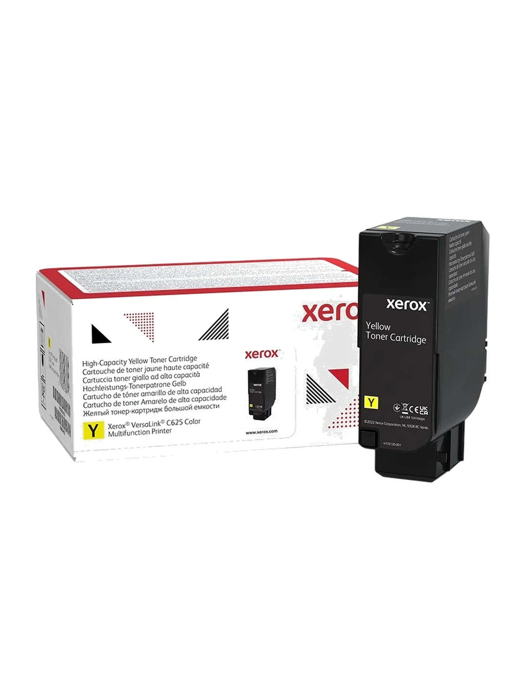 Оригинальный тонер-картридж Xerox для VersaLink C625 Yellow