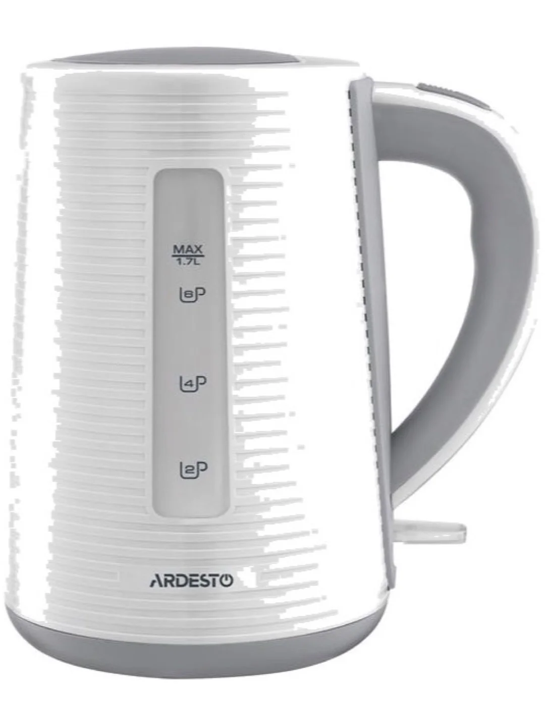 Электрочайник Ardesto EKL-F17WG 1.7л/2150Вт/strix контроль/цвет белый + серый