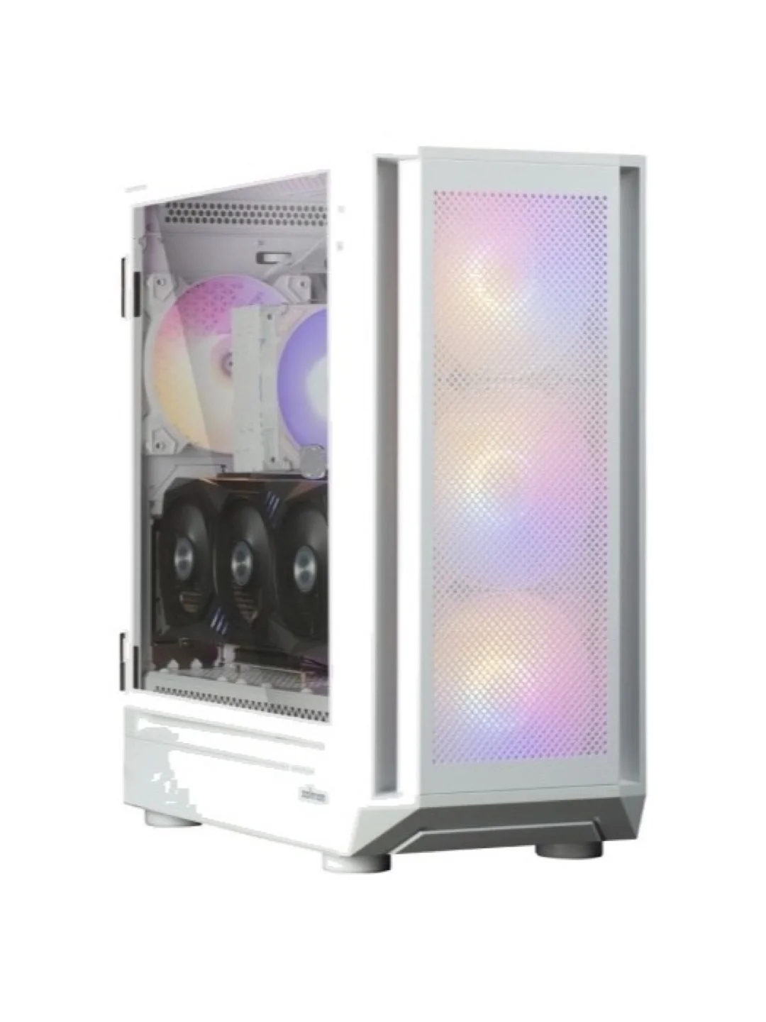 Корпус Zalman I6 без БП 1xUSB3.0, 1xUSB2.0 1xUSB Type-C 4x140мм RGB VGA 355мм LCS ready TG Side Panel ATX белый,I6WHITE