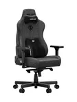 AndaSeat Kaiser 3E XL kreslosi, zigʻir mato, 4D-Armrests, toʻq kulrang 1