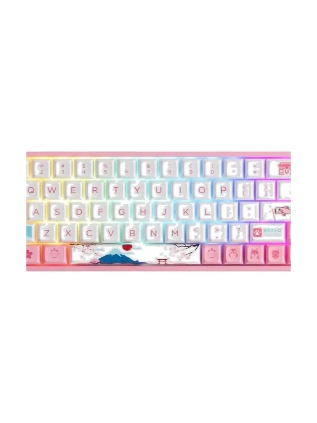 Клавиатура Akko 3068B PlusTokyo R2 CS Jelly Purple RGB