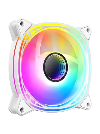 Вентилятор для корпуса Huntkey GX120 ARGB белый