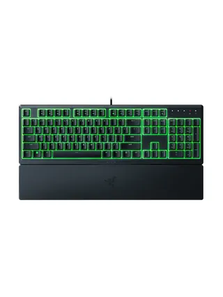 Клавиатура мембранная Razer Ornata V3 X 104key, USB-A, EN/RU, RGB, black