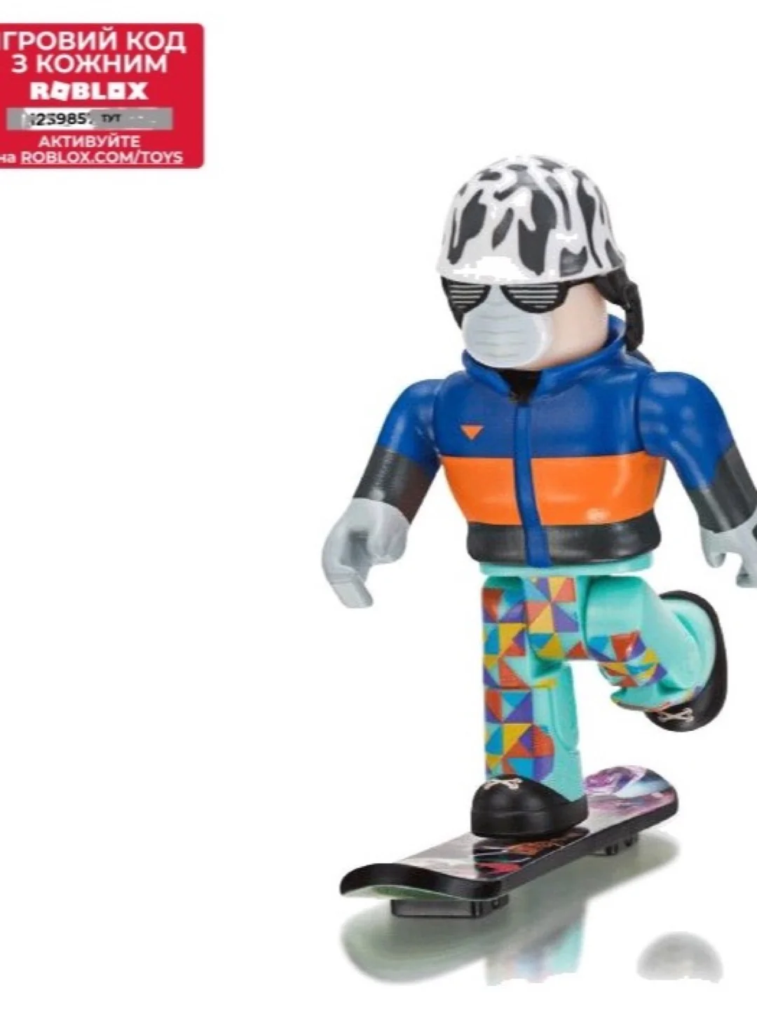 Игровая коллекционная фигурка Jazwares Roblox Core Figures Shred: Snowboard Boy W6