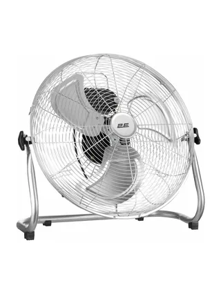 2E PowerWind 45C professional pol ventilyatori, 45sm, 100Vt, tugmalar, 100% mis dvigatel, kulrang