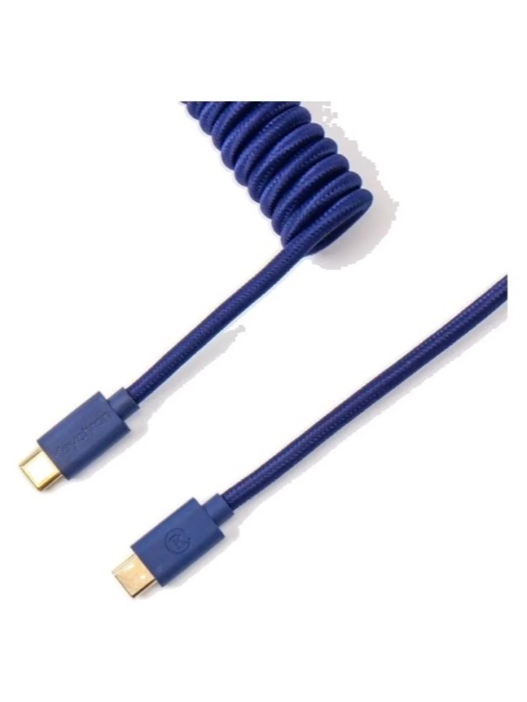 Aviator Cabel Type-A/Type-C Keychron Coiled Cable Blue