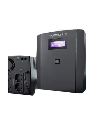 Muswatt Energy Smart 2200 uzluksiz quvvat manbai (UPS)