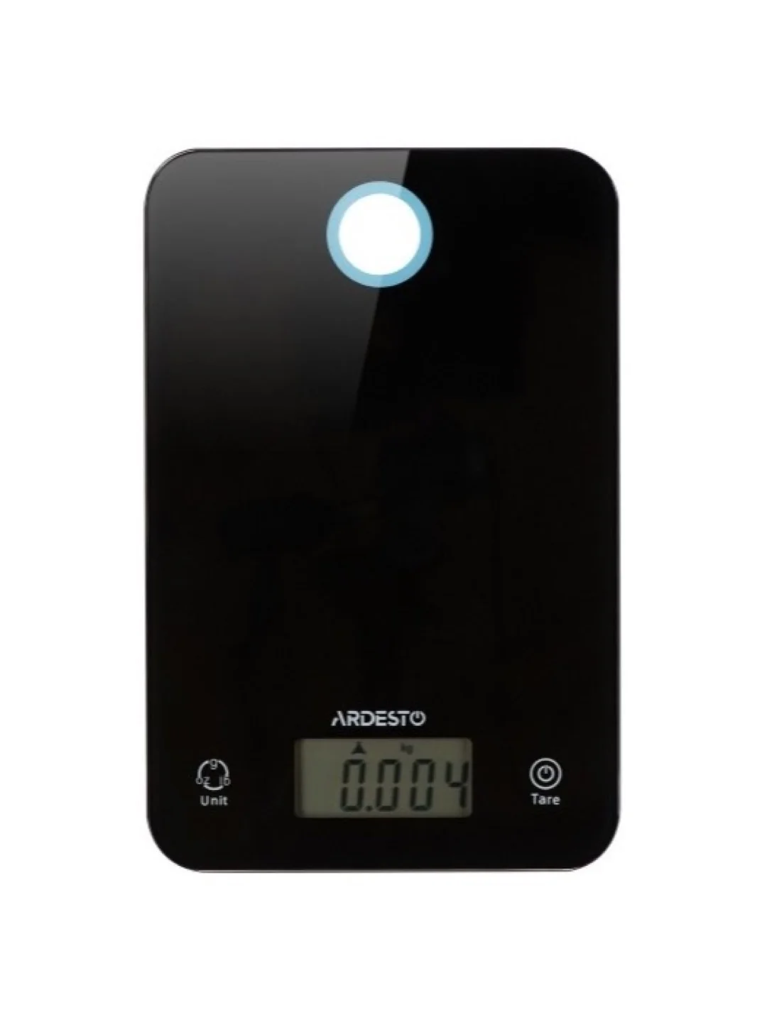 Весы кухонные Ardesto scales for kitchen 5кг, CR2032x2 included, glass, black, SCK-839B