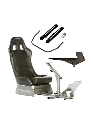 Playseat® Evolution - Qora + Shifter o'rnatish + Seatslider slaydlari