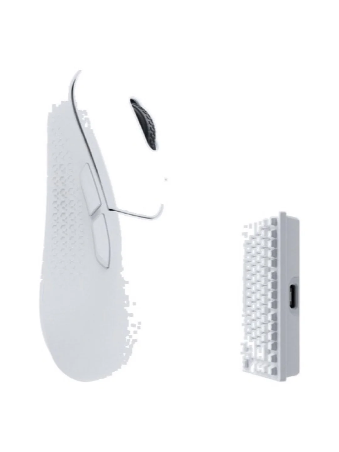 Мышь Keychron M3 mini BT/WL/USB-A/USB-C, 4K, белый M3M-A5