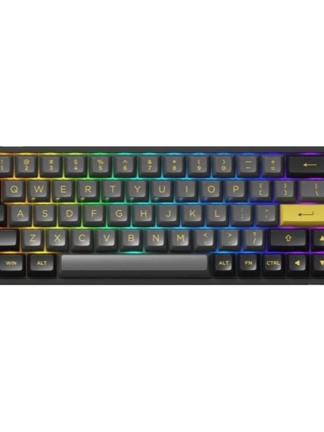Клавиатура Akko 3068B Plus Black&Gold CS Jelly Pink RGB