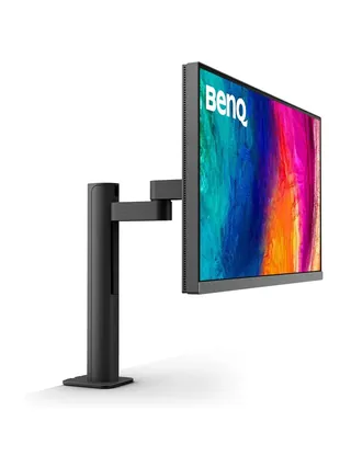 Монитор BenQ 27" DesignVue PD2706UA 4K, IPS, 60Hz, 5ms, UHD(3840x2160), HDMI, Type C, KVM, Audio, Pivot, Ergo Stand, Black, для Mac