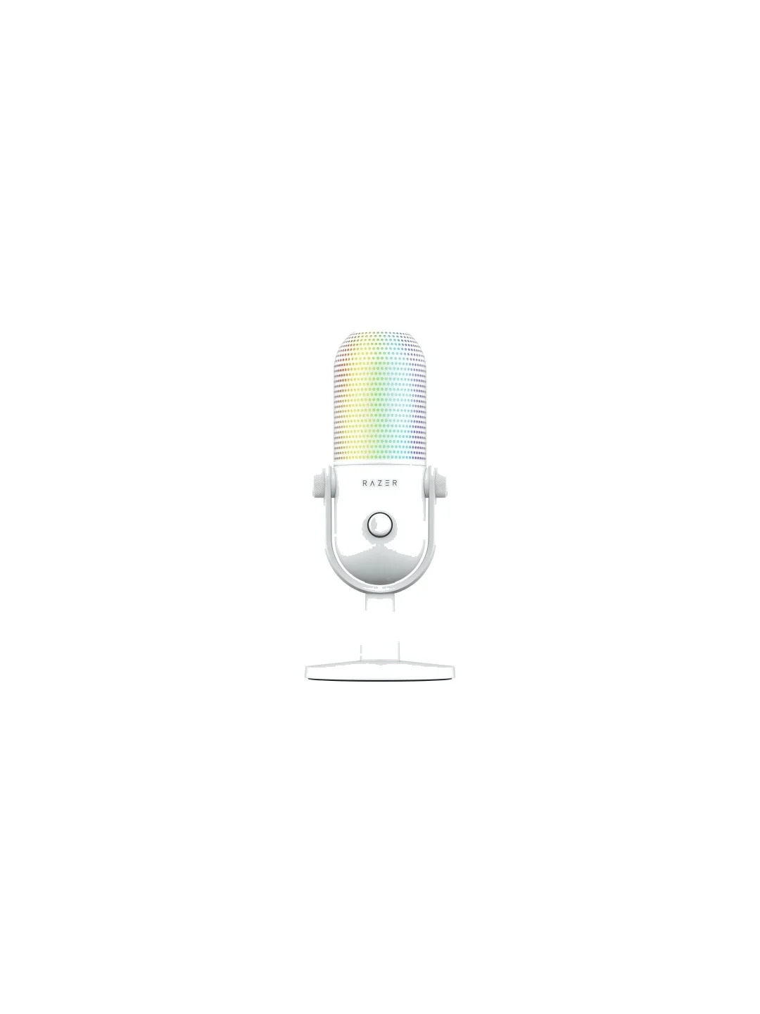 Микрофон геймерский Razer Seiren V3 Chroma, Uni, RGB, USB-A, 2м, белый