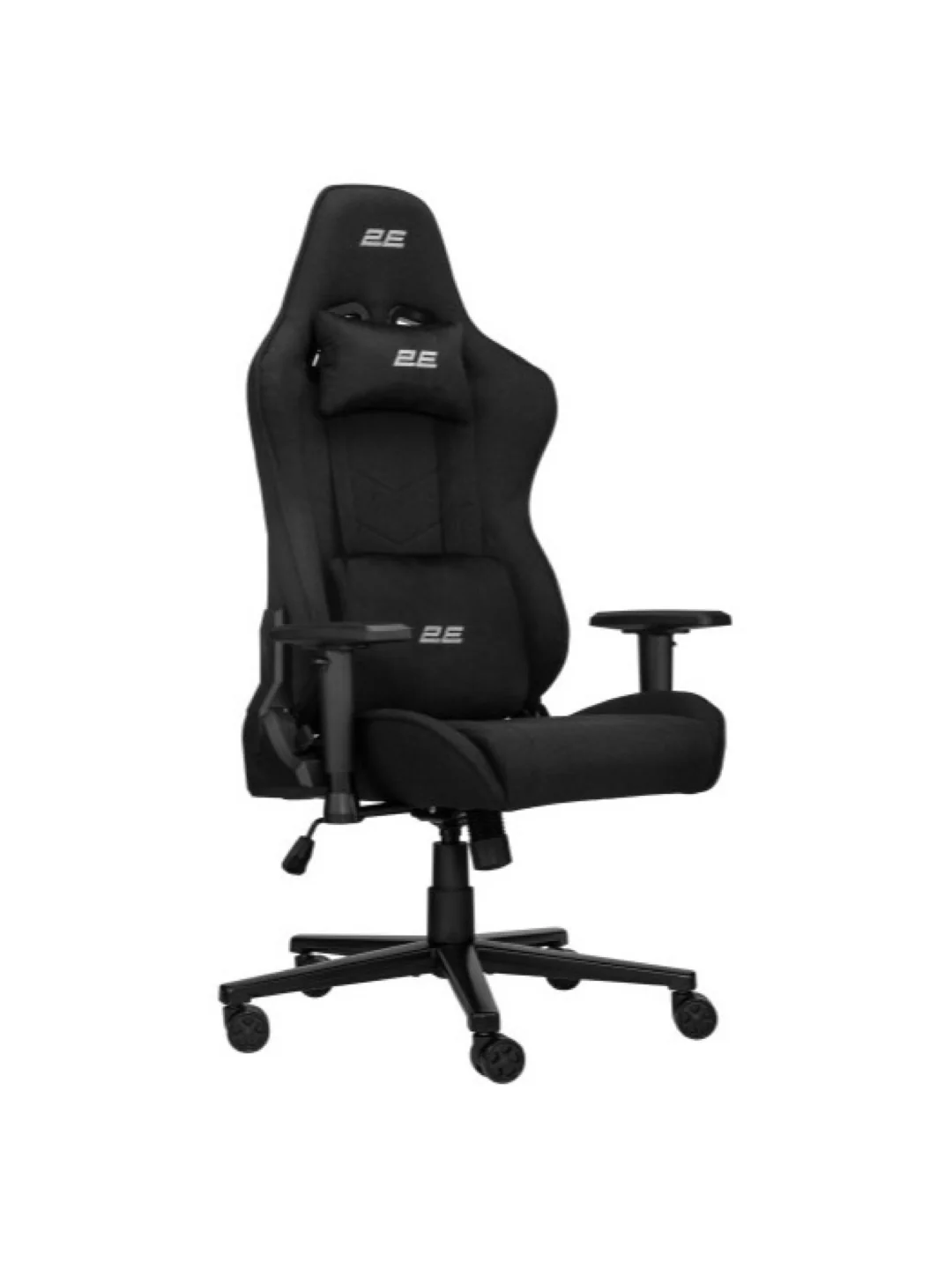 Кресло 2E GAMING BUSHIDO Lite, ткань, 2D-Armrests, чёрный 2