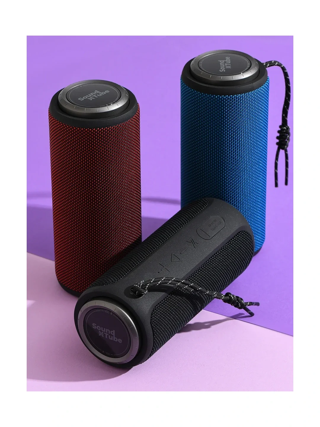 Акустическая система 2E SoundXTube TWS, MP3, Wireless, Waterproof Blue