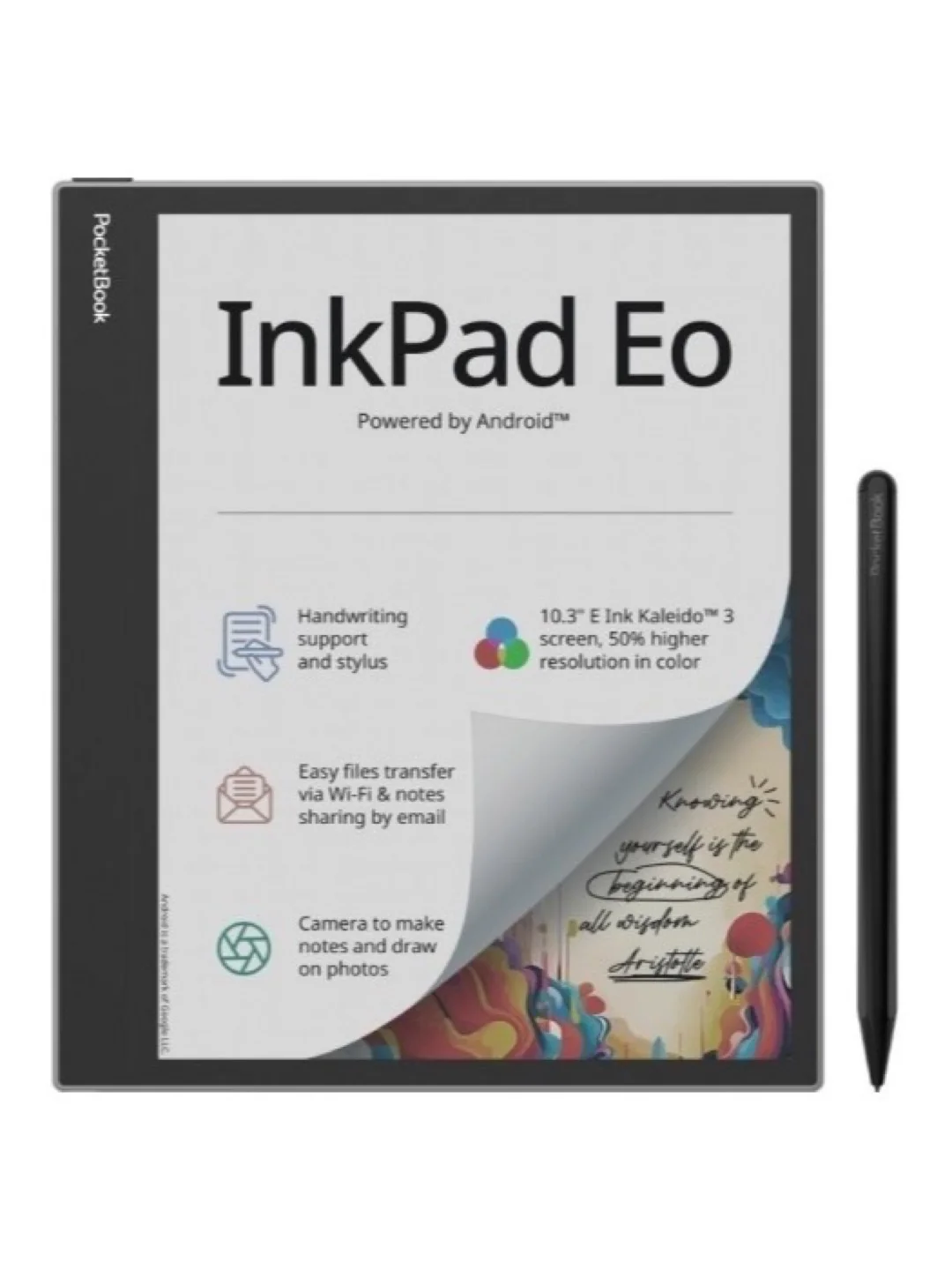 Электронная книга PocketBook 1042 InkPad Eo, Mist Grey 2