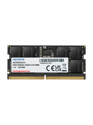 DDR5 SODIMM ADATA 32GB 5600 operativ xotirasi