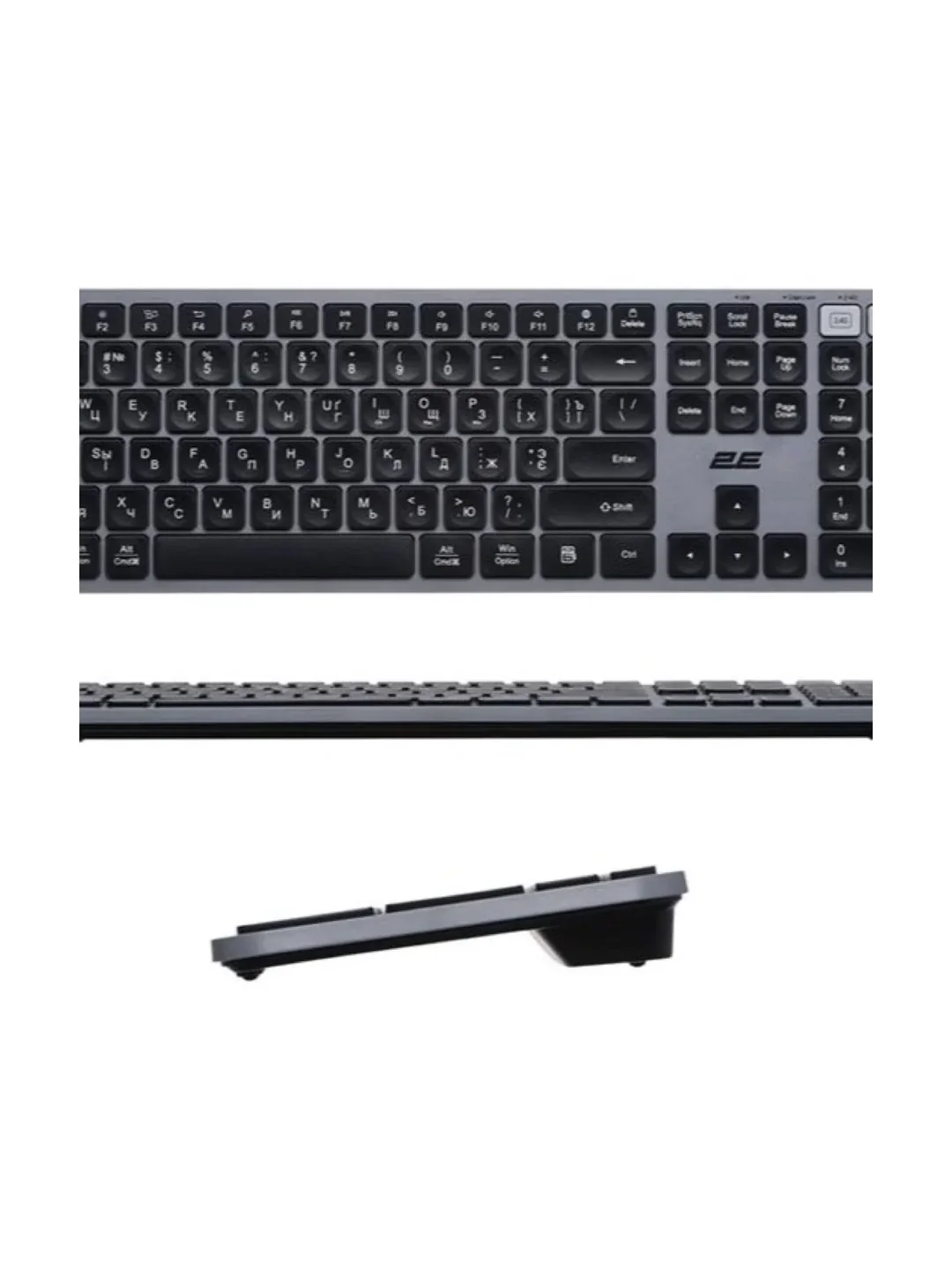 2E KS240 WL BT Gray simsiz klaviatura 2