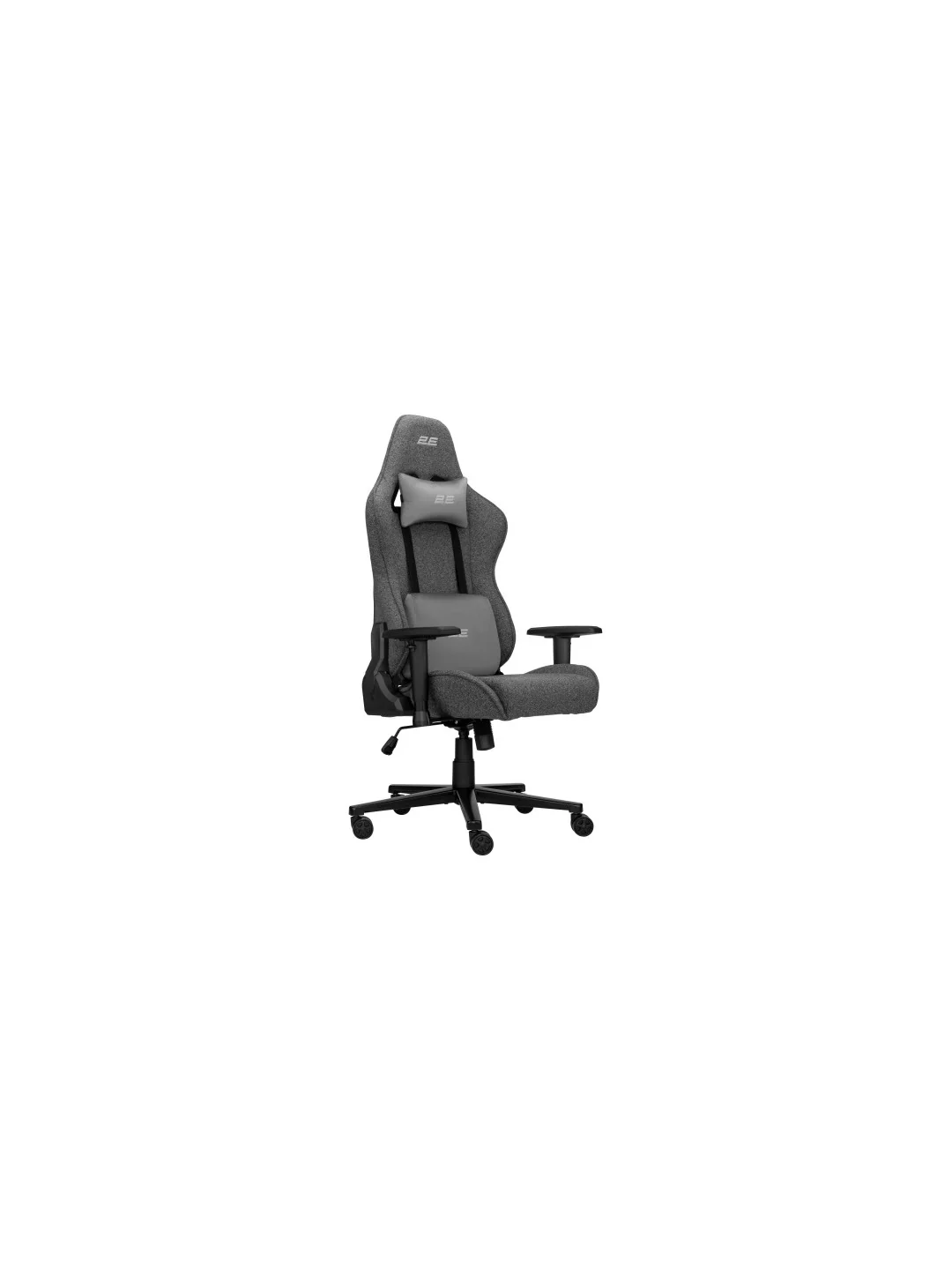 Кресло 2E GAMING BUSHIDO Lite, ткань, 2D-Armrests, серый тёмный
