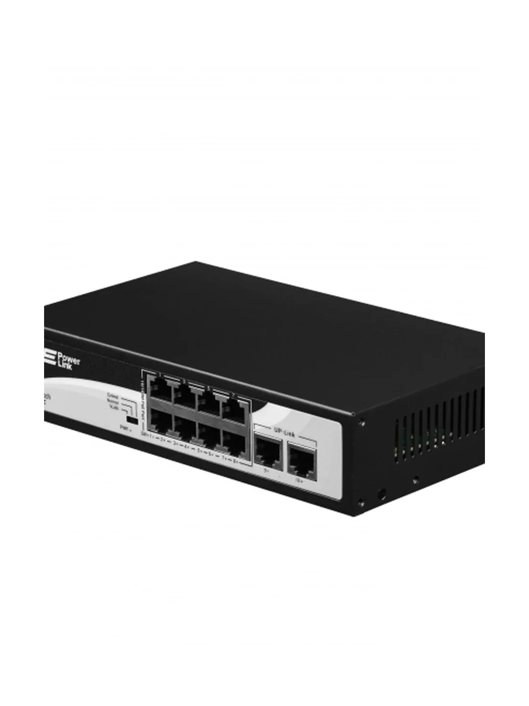 Коммутатор 2E PowerLink SP802F 8xFE PoE+, 2xFE Uplink, 96Вт, неуправляемый