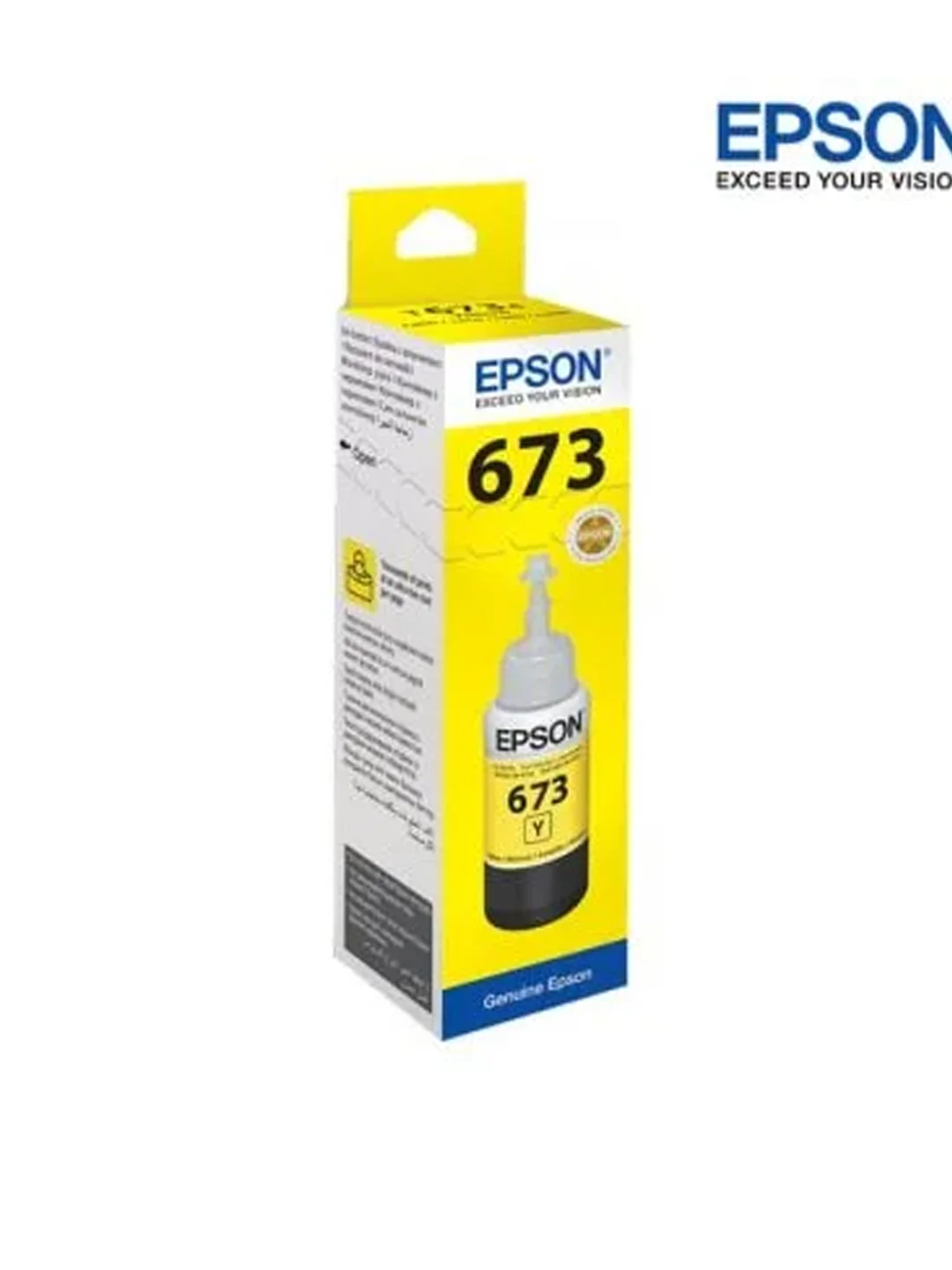 Epson T6734 YE Ink Bottle (70 мл, 1500-1800 фото 10x15) для L8xx / L1800 2