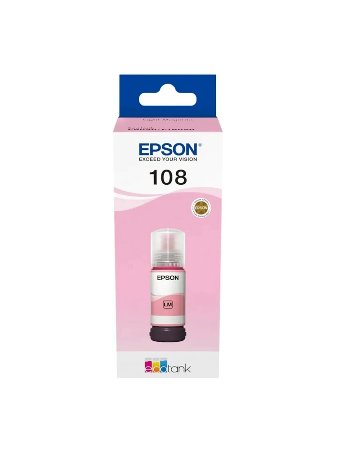 Epson 108 LM Ink Bottle (70 мл, 7200 стр., 2100 фото 10x15) для L8050 / L18050 2