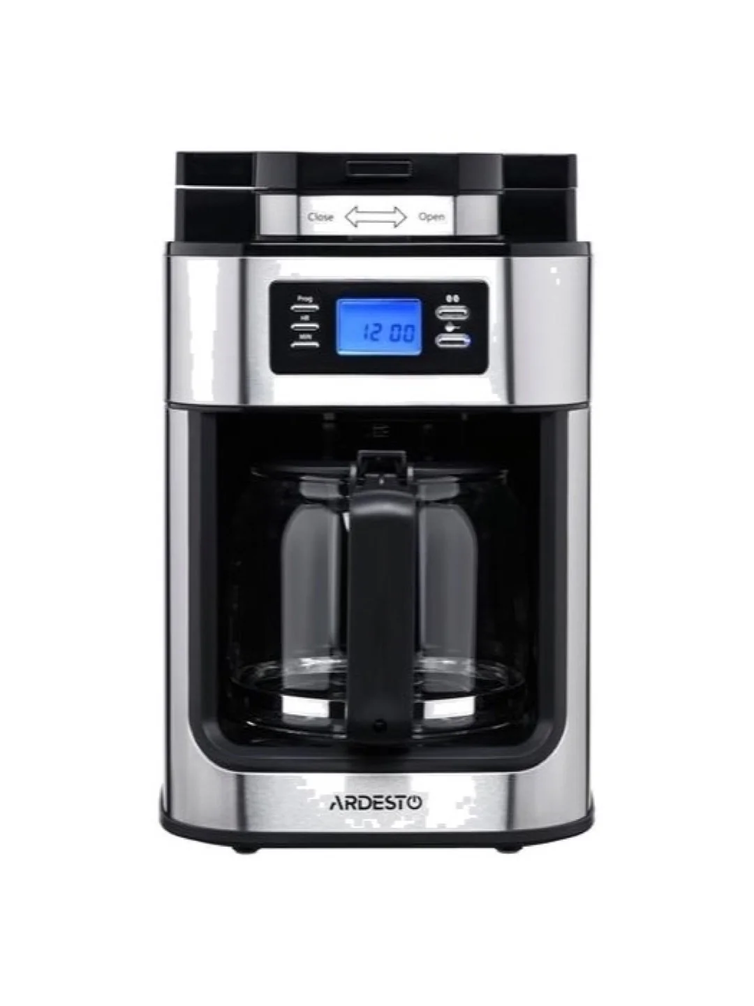 Кофеварка Ardesto YCM-D1200 - капельная/ 1.2 л/ дисплей/ встр. кофемолка