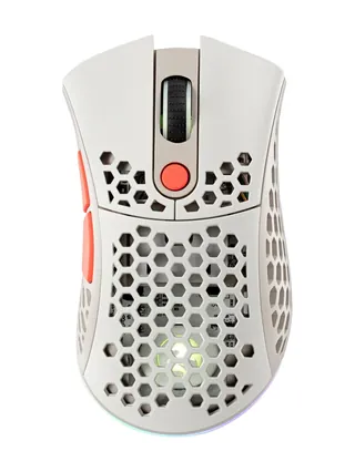 2E GAMING HyperSpeed Pro WL RGB Retro oq o'yin sichqonchasi