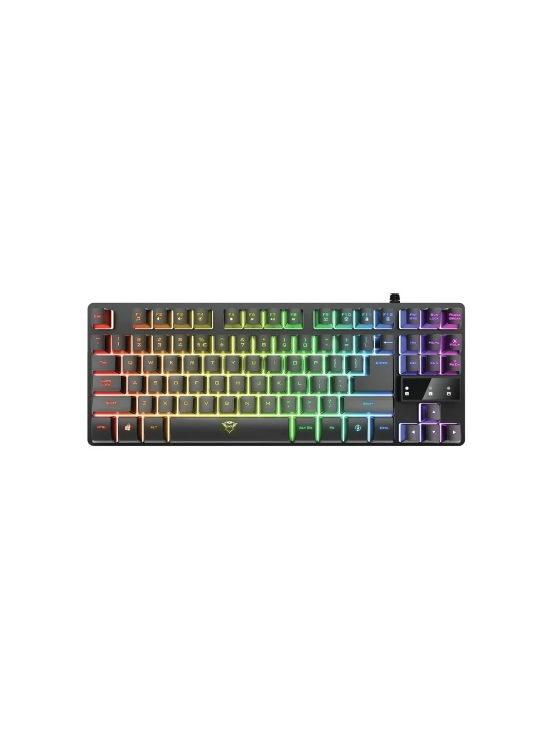 Клавиатура игровая Trust GXT 833 Thado TKL Illuminated Gaming Keyboard