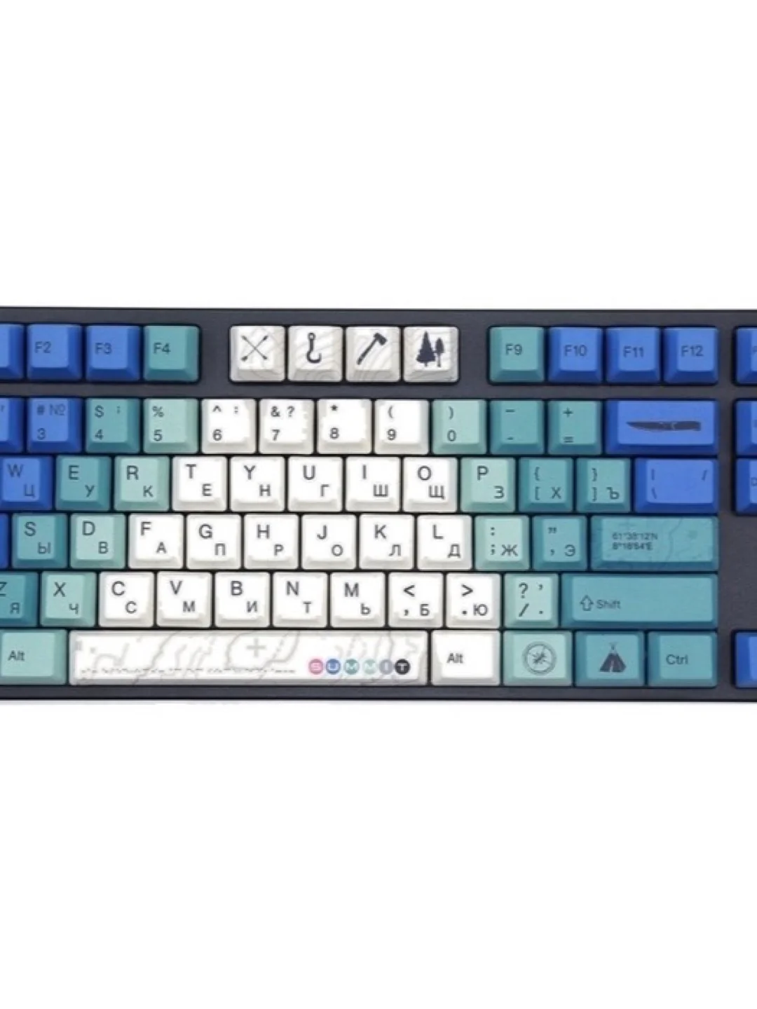 Клавиатура Varmilo MA87M V2 Summit R2, EC Rose V2,RU