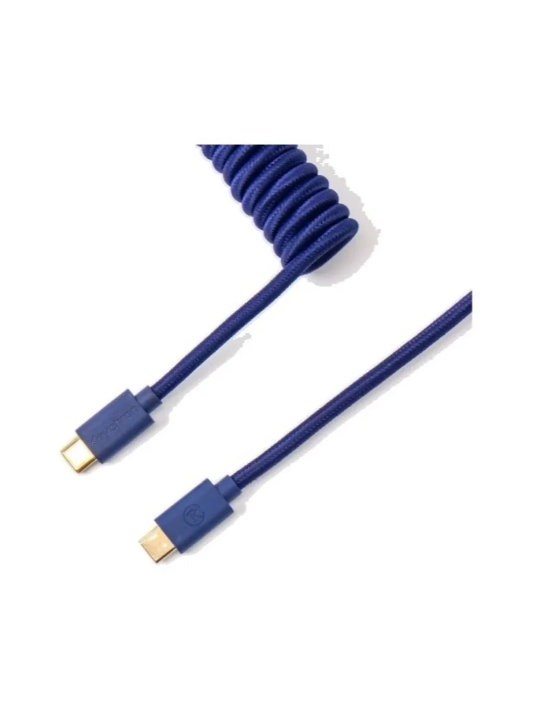 Aviator Cabel Type-A/Type-C Keychron Coiled Cable Blue