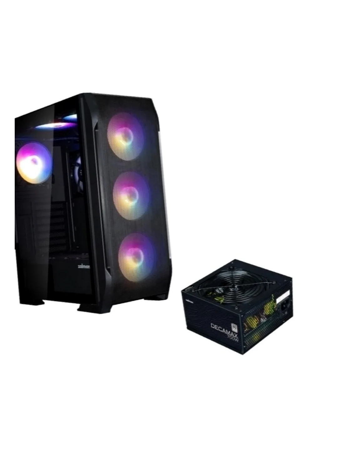 Корпус Zalman N7PLUSV2 с БП ZM700-LX3 6x120мм Rainbow RGB 2