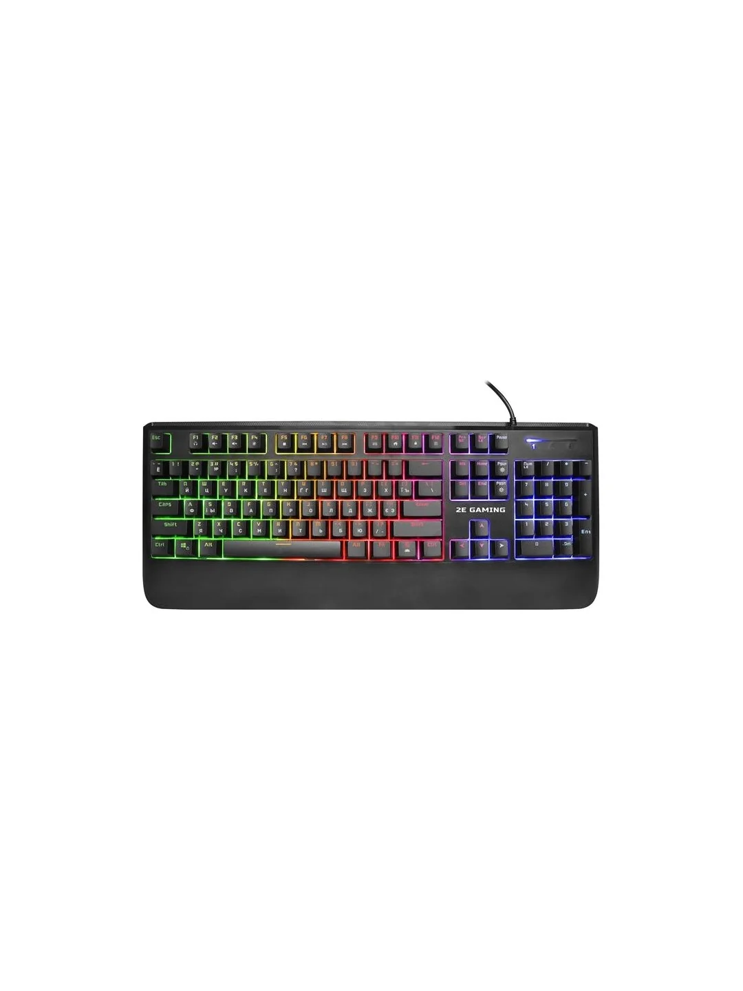 Клавиатура игровая 2E GAMING KG325 LED USB Black Ukr