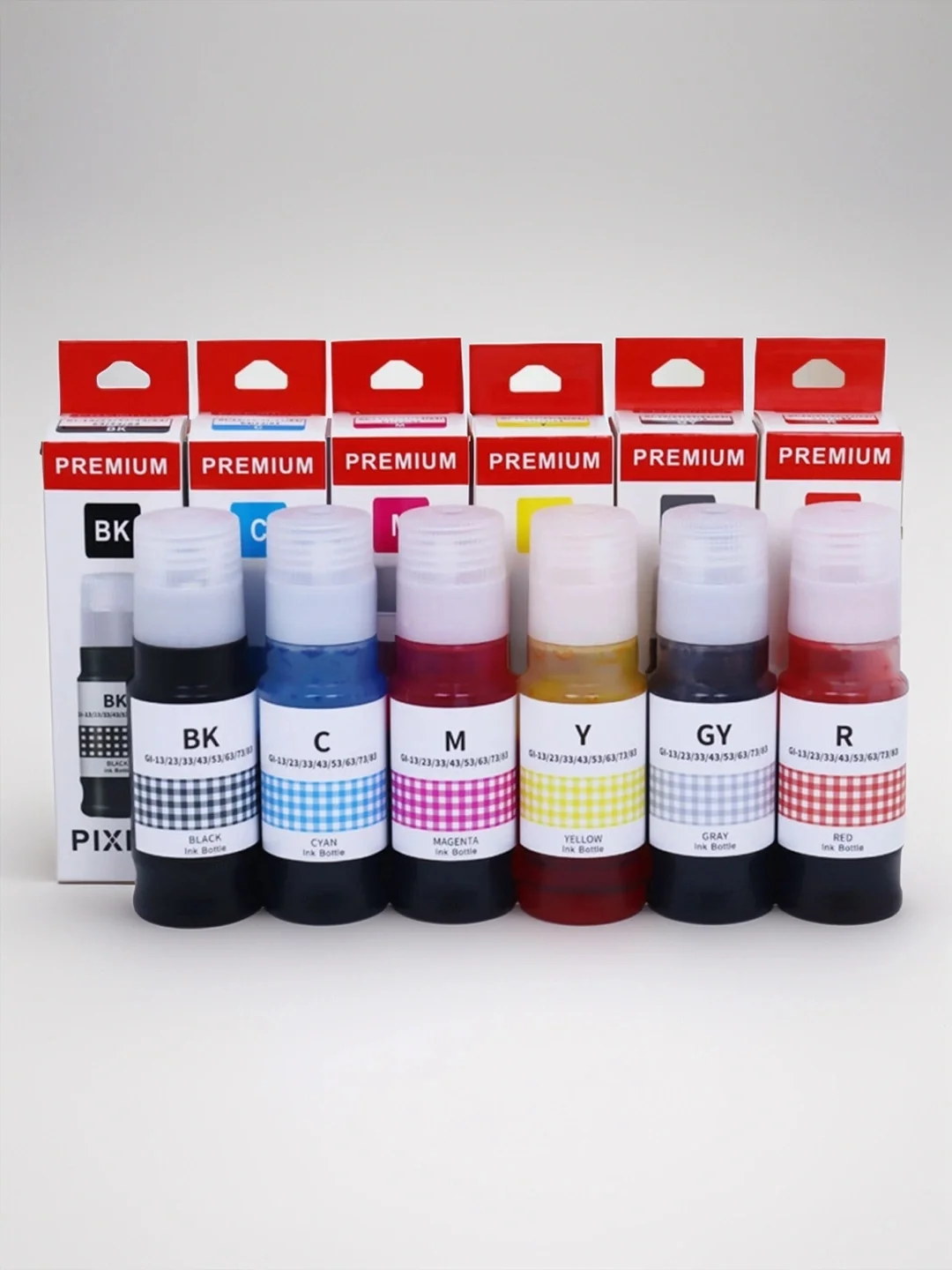 PRINTERS Чернила INK GI-43 BK, C, GY, M, R, Y BARVA 2