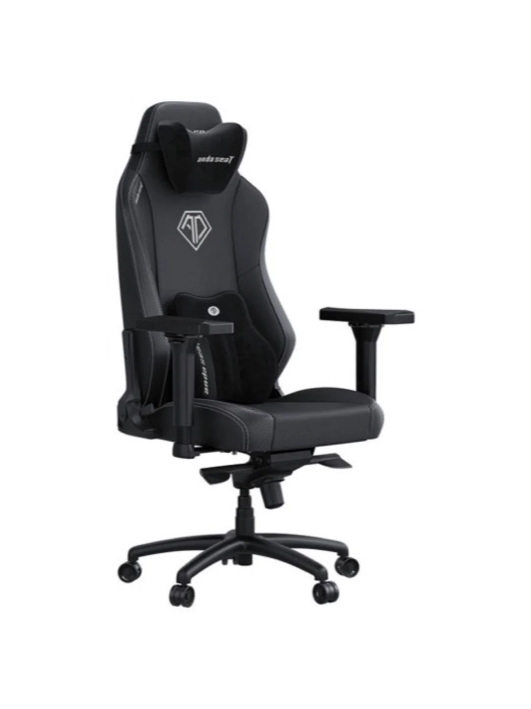 Кресло AndaSeat Phantom 3 XL, ПВХ кожа, 4D-Armrests, чёрный