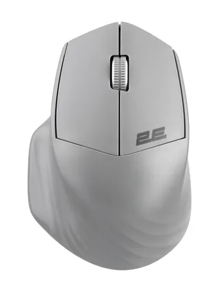 2E MF280 Silent simsiz sichqoncha Kulrang