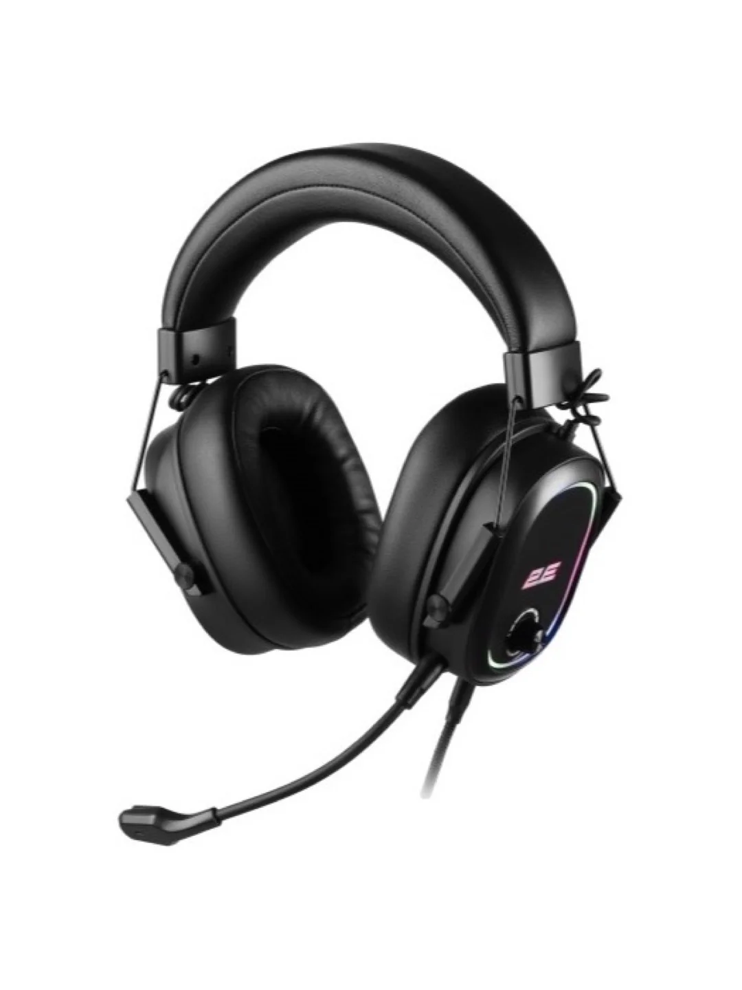 Гарнитура игровая 2E GAMING HG320 V2, 7.1, USB-A, RGB, 2м, чёрный 2