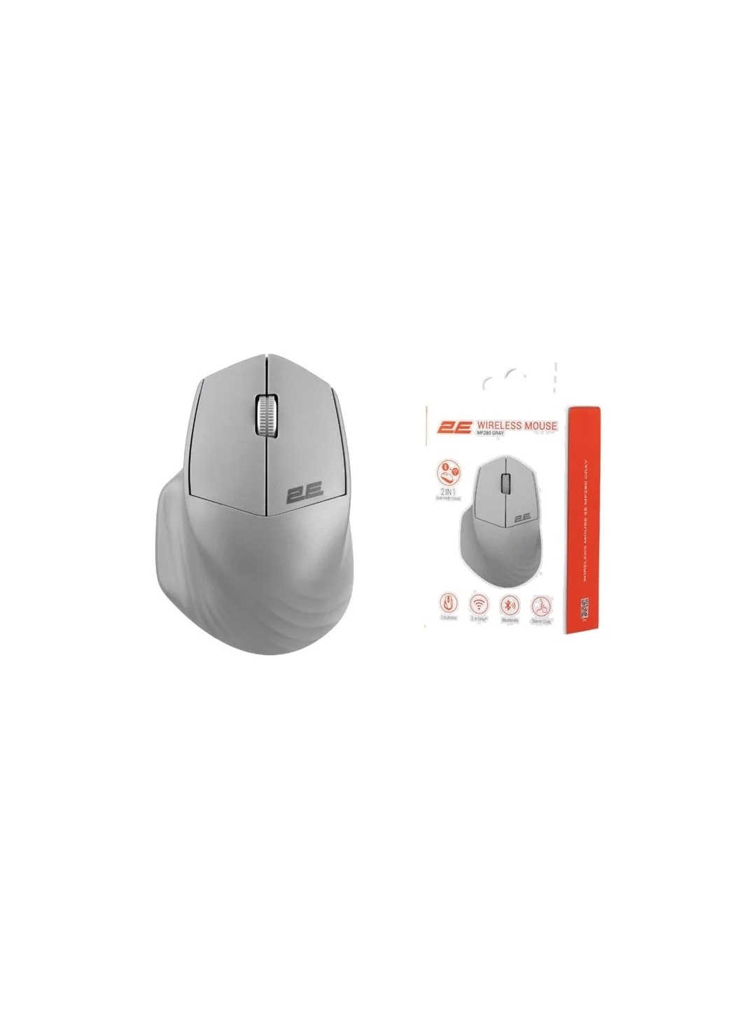 Mouse 2E MF280 Silent WL BT Gray
