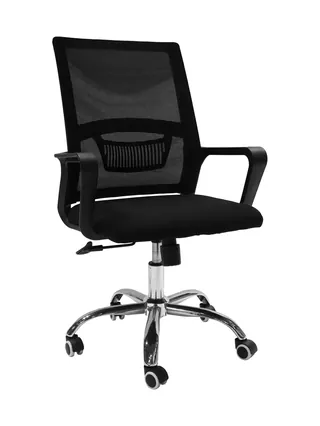 MONOCHROME ECO ofis kreslosi, qora