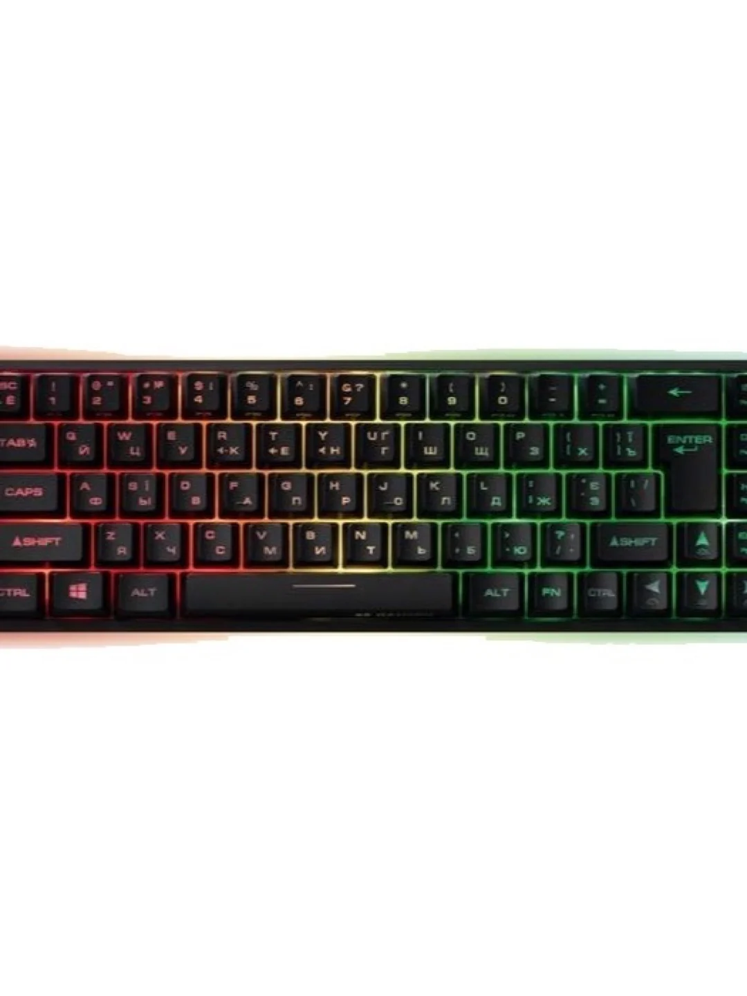 Клавиатура игровая 2E GAMING KG350 RGB 68key USB Black Ukr 3