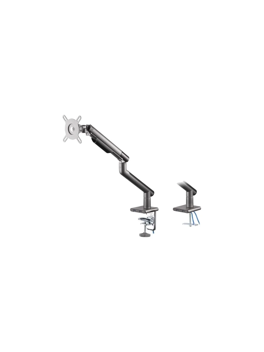 Крепление монитора настольное 2E Хусто USB3.0 хаб