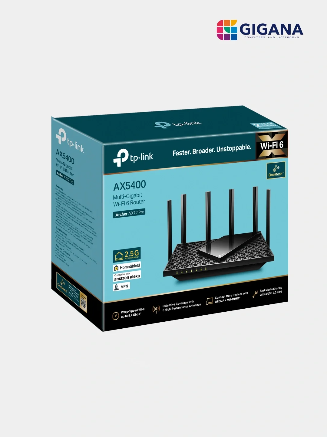 Modem TP-Link Archer AX72 PRO TP-LINK 3