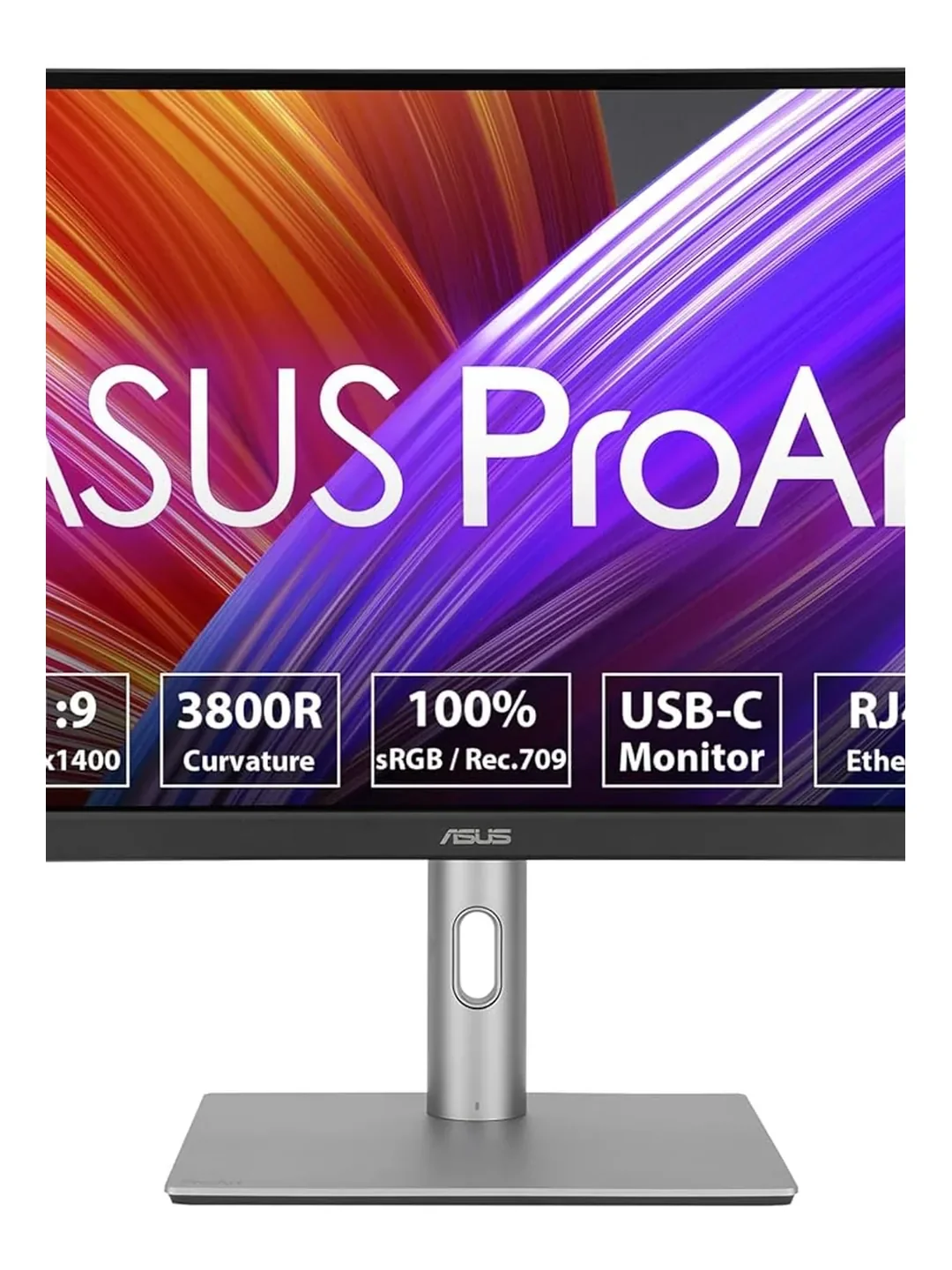 ASUS - 34" PA34VCNV ProArt Monitor, UWQHD (3440x1440), 60Hz, 5ms, IPS, USB Type-C, HDR, Black